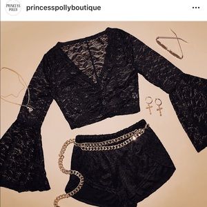 Princess Polly Maleficent Two Piece Set ($70)